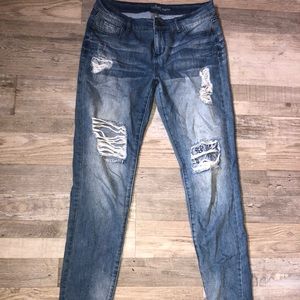 New York & Co ripped jeans